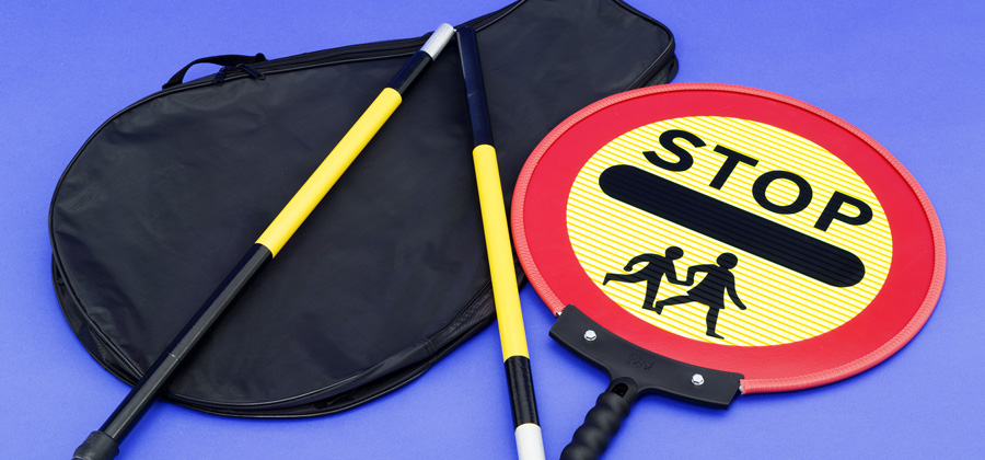 School Crossing Lollipop Sign