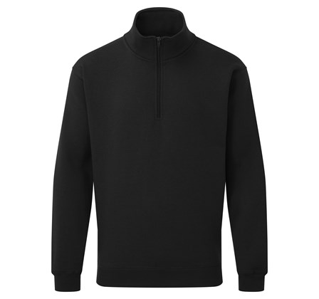 Fort Workforce 1/4 Zip Sweatshirt Black