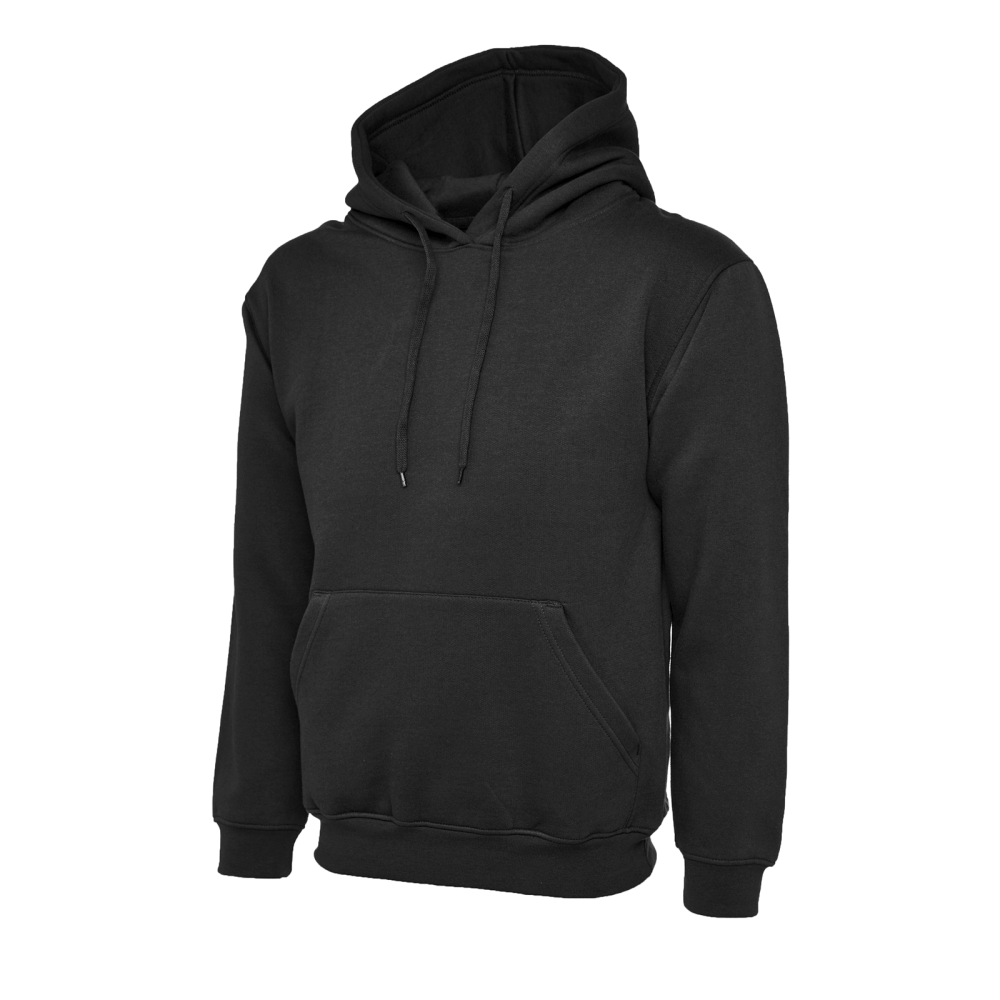 Unisex Classic Hooded Sweatshirt Black