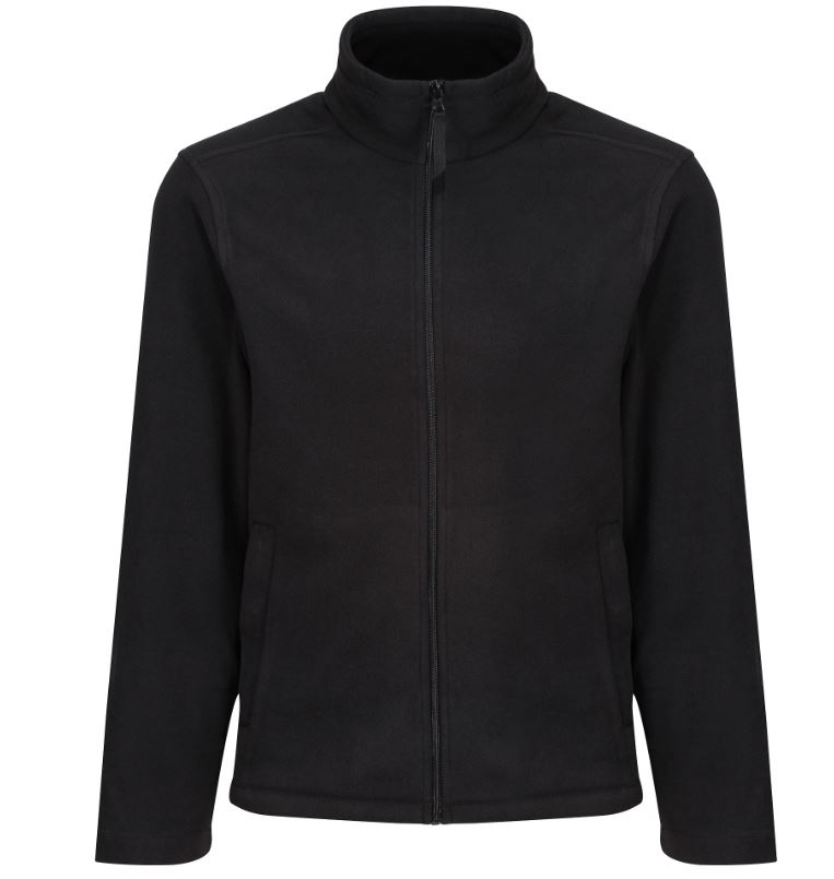 Men's Micro Full Zip Fleece Black