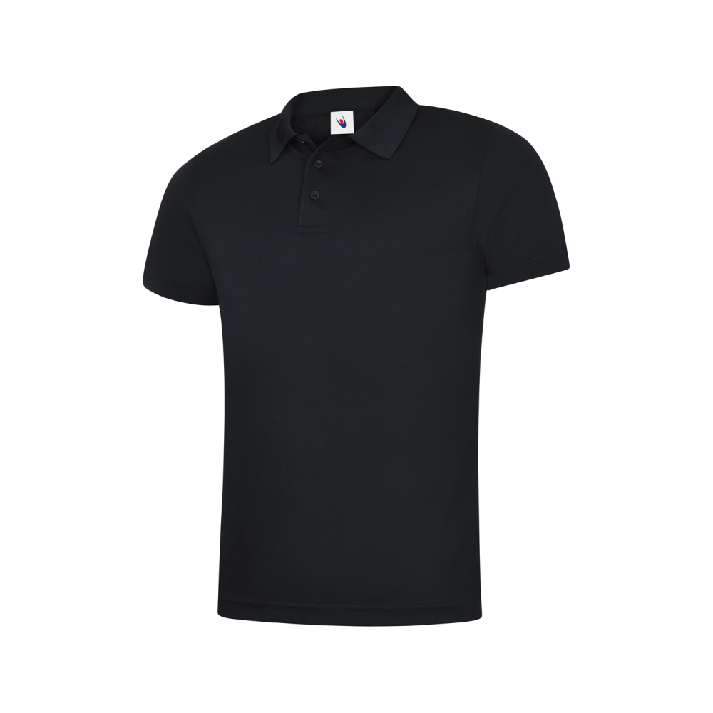 Mens Super Cool Workwear PoloShirt Black