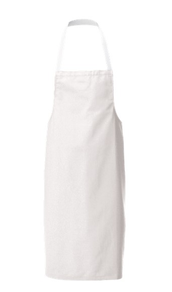 Bib Apron with White Halter