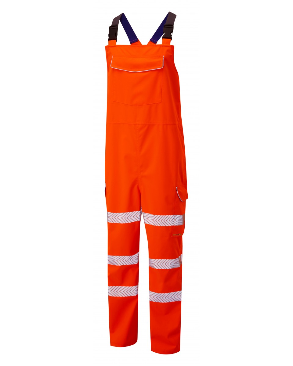 Northam ISO 20471 Class 2 Bib & Brace Orange
