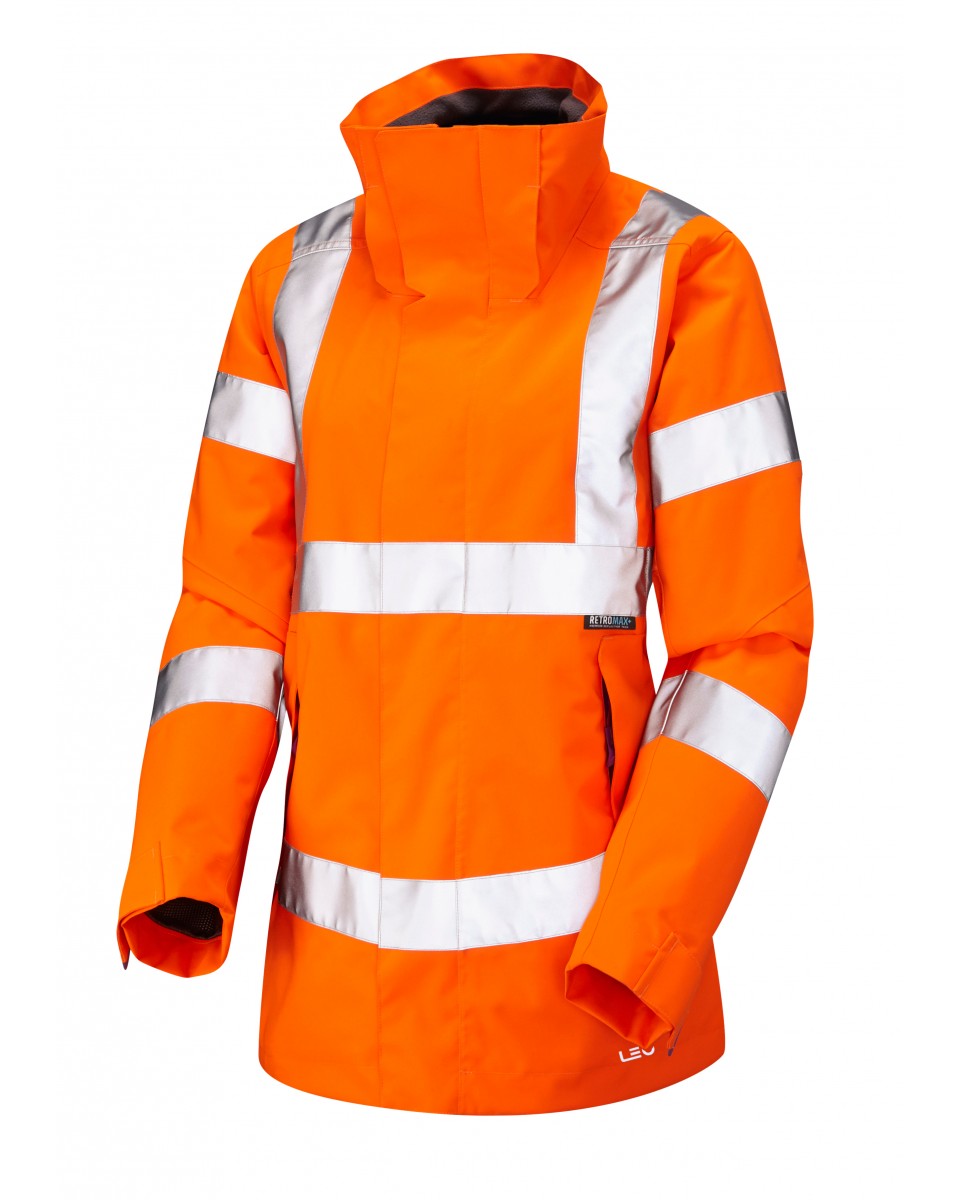 Rosemoor ISO 20471 Class 3 Women's Breathable Jacket Orange