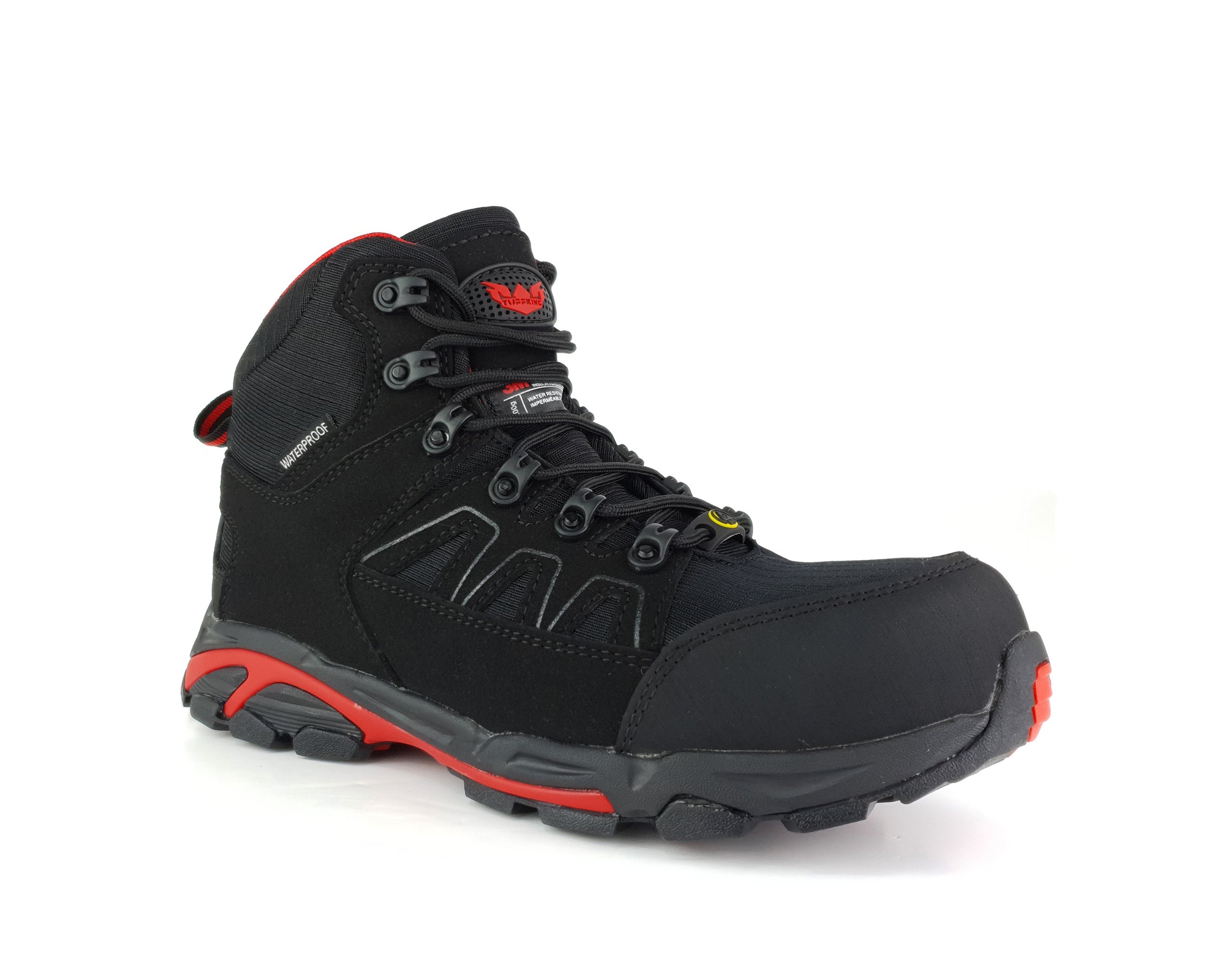 Terrain Safety Hiker Boot Black/Red