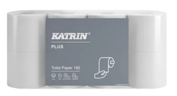 Katrin Plus Toilet Rolls 180 3ply