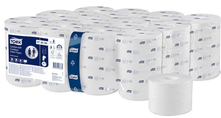 OptiServe Coreless Toilet Toll 2ply