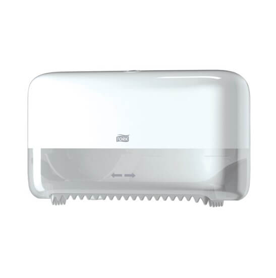 Tork Twin Coreless Mid-Size Disp White