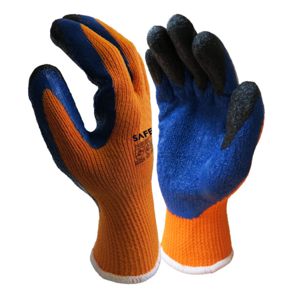 Hi Vis Winter Reinforced Tip Gloves