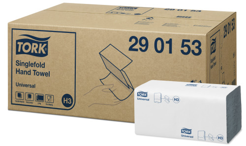 Tork Singlefold Hand Towel 2ply White