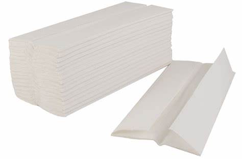 Essentials Hand Towel C Fold 2ply White