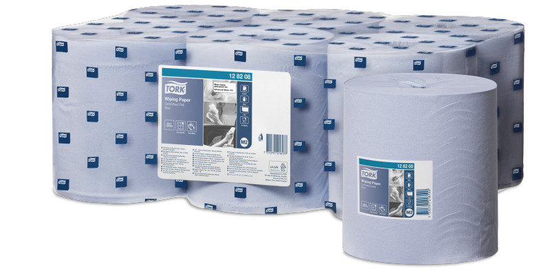 Tork Advanced Centrefeed 1ply Blue