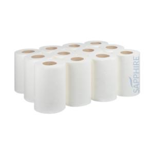 Mini Centrefeed Rolls 2ply White