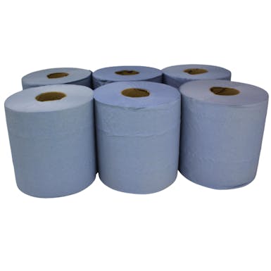Centrefeed Roll Embossed 2ply Blue