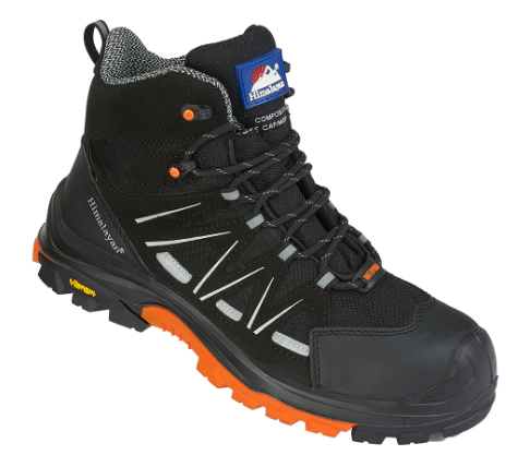 Himalayan Vibram W/P Safety Hiker Black
