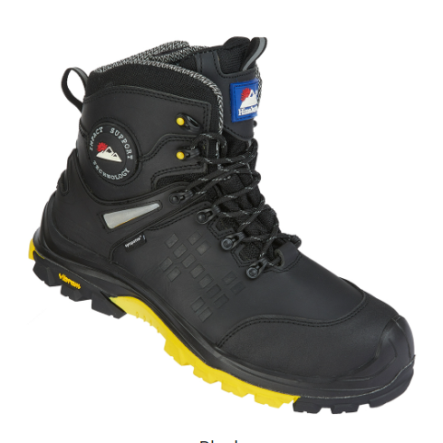 Vibram Zipper Boot Black