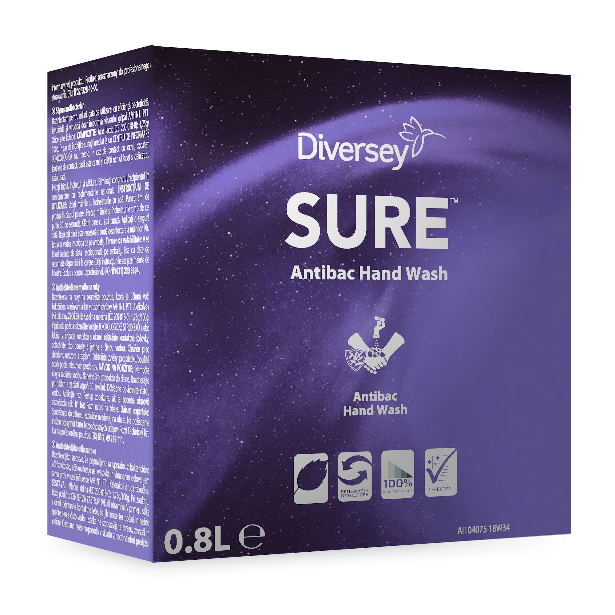 Sure Antibac Hand Wash Free