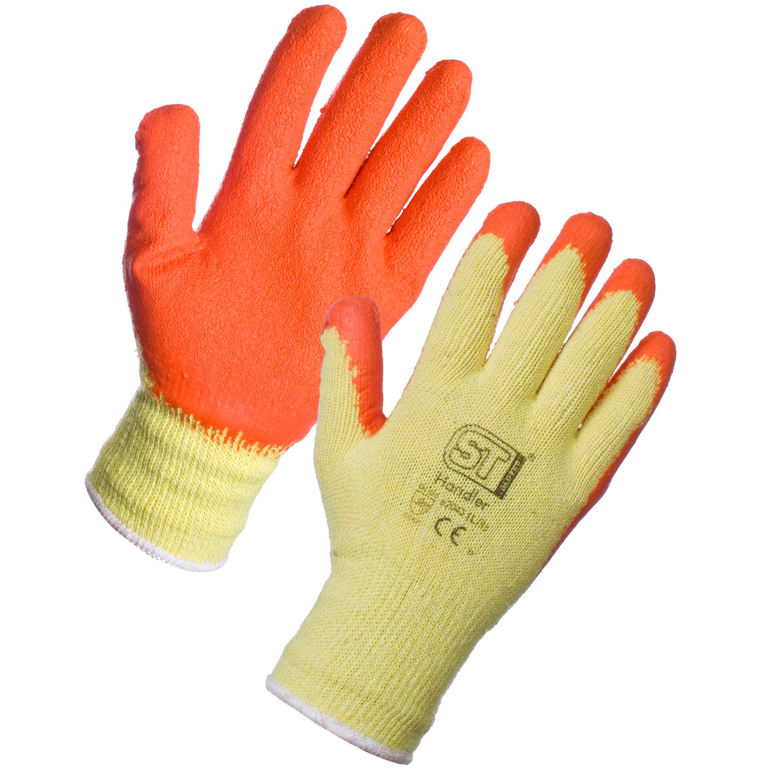 Handler Gloves Mixed Fibre Orange
