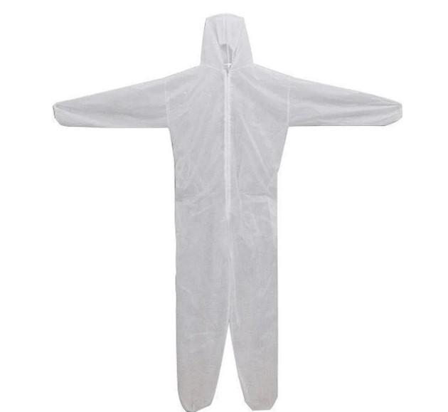 Non Woven Disposable Coverall White 50pk