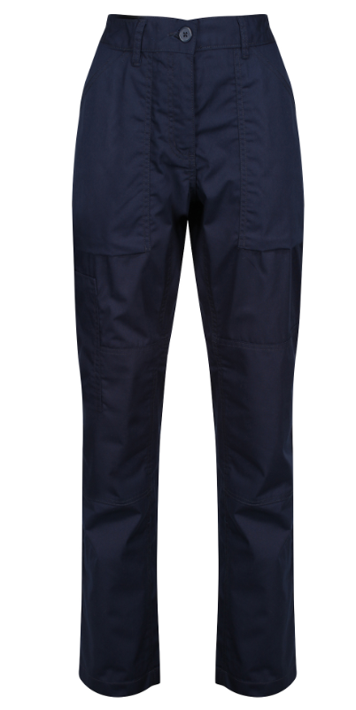 Women's New Action Trousers Long Navy