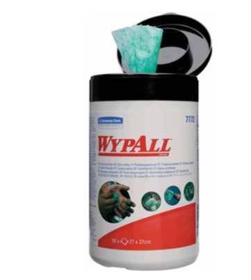 Wypall Hand Wipes 1Ply Green