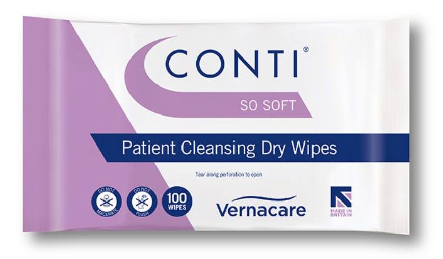  Cotton Soft Dry Large Wipes 20x100