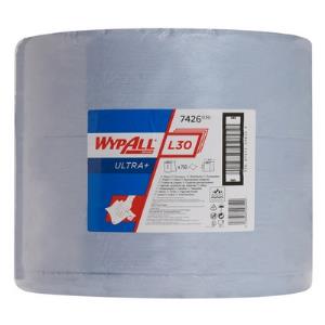 Wypall L30 Wipers Large Roll 3ply Blue