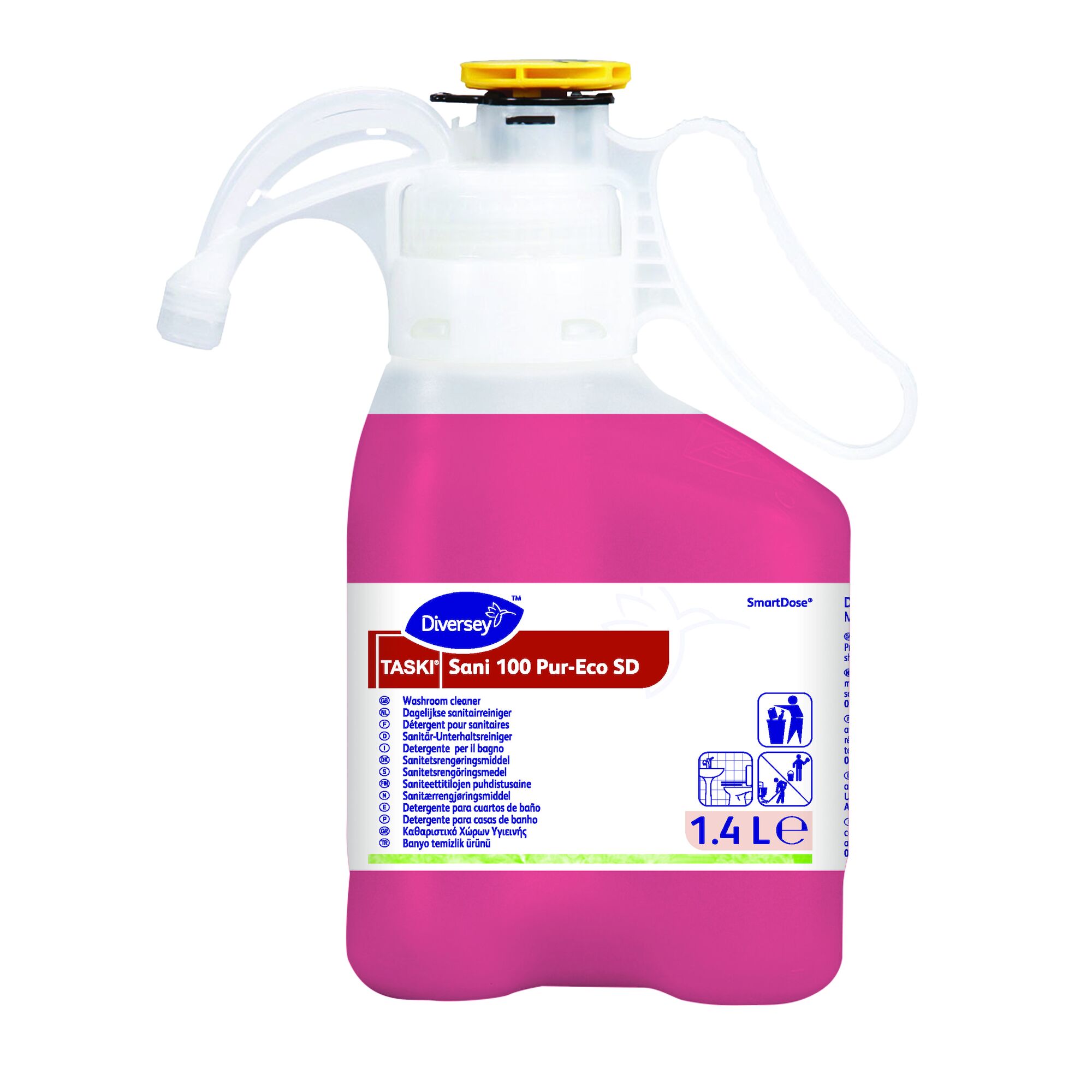 Taski Sani 100 Pur-Eco Washroom Cleaner 1.4Ltr
