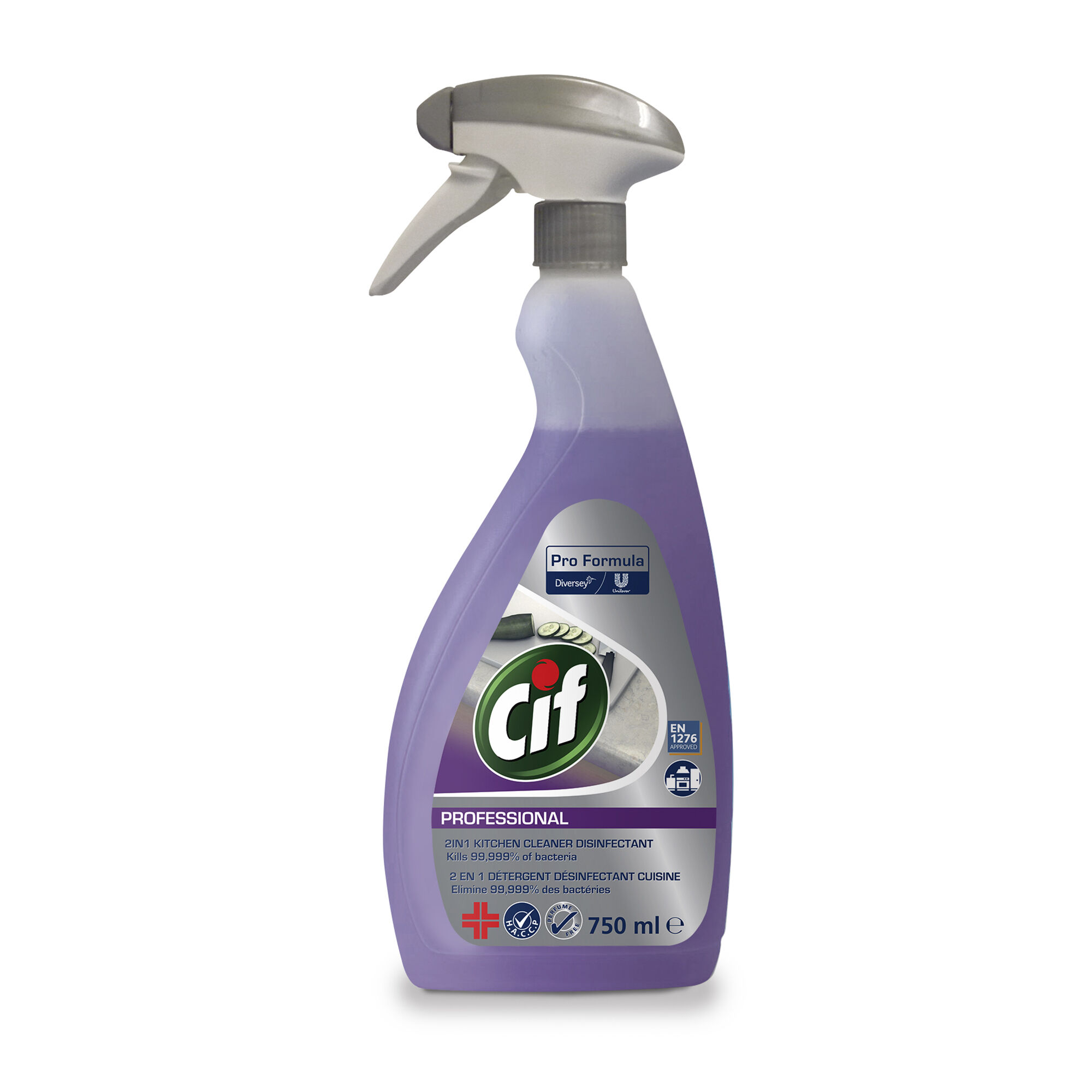 Cif Pro 2in1 Cleaner Disinfectant 750ml