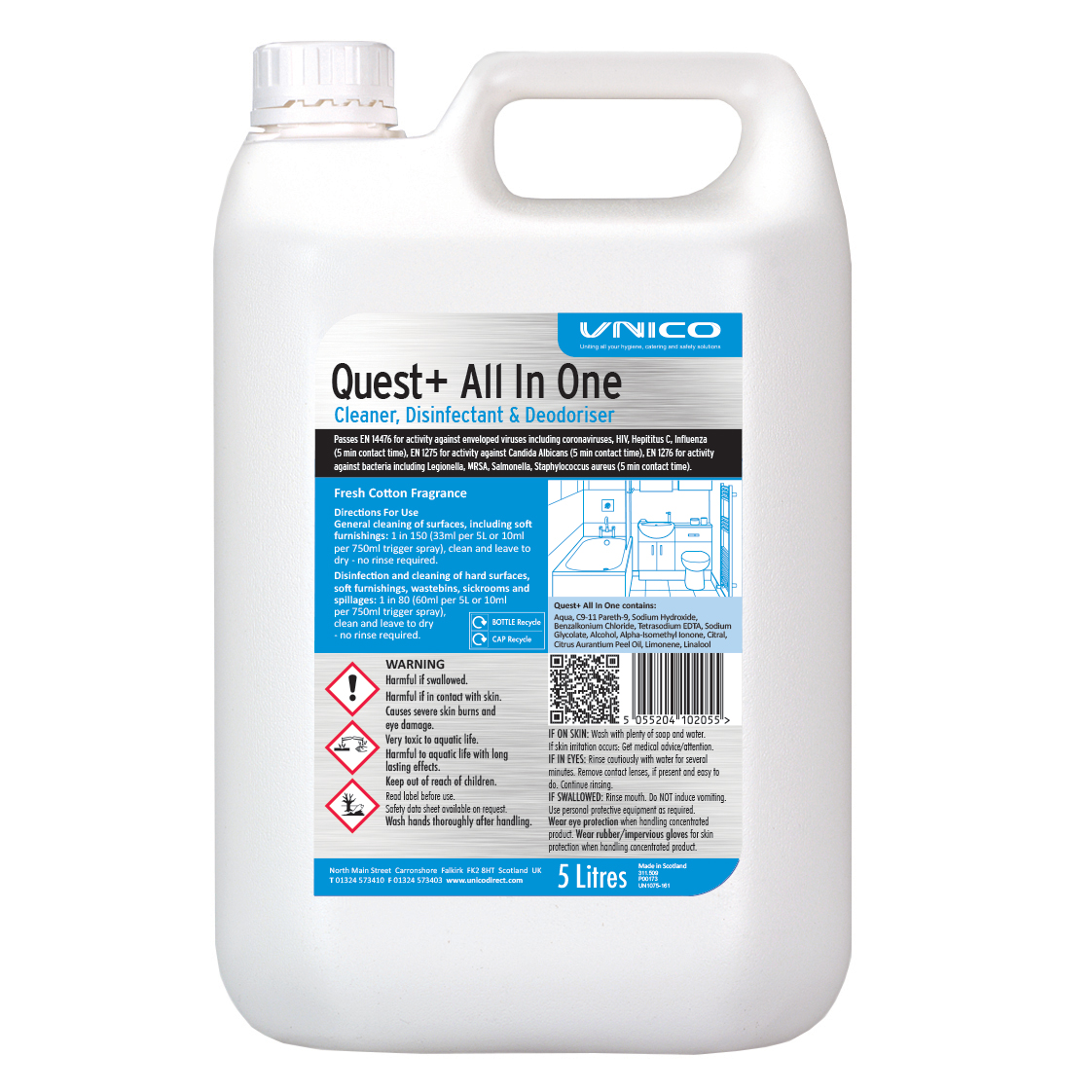 Unico Quest + All In One Cotton Fresh