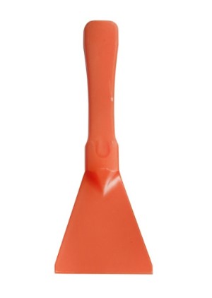 Windscreen Ice Scraper Orange