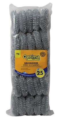 Galvanised Scourers 15g