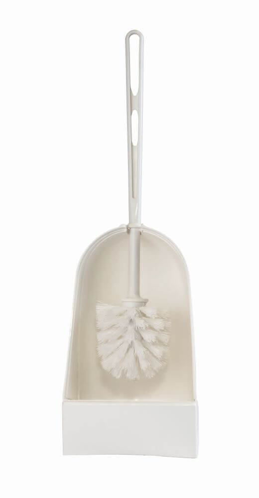Semi-Closed Toilet Brush & Holder