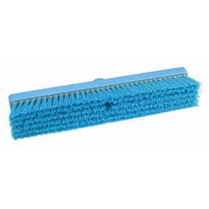B809 18" Hygiene Broom Medium Blue