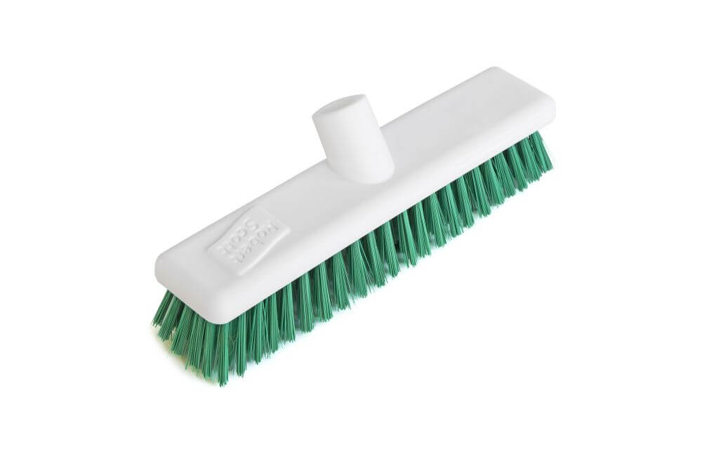 Washable Broom Stiff 12"