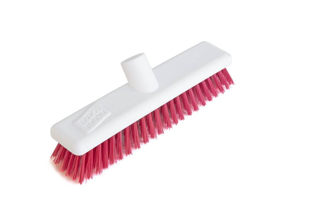 Washable Broom Stiff 12"