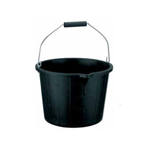 Builders Bucket 15L Black