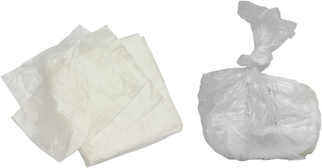 Square Bin Liner 15x24x24 White