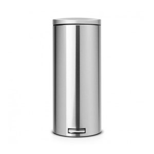 Pedal Bin Matt Steel 30Ltr