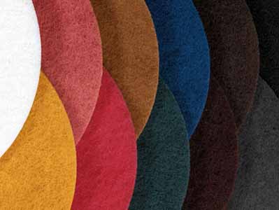 Floor Maintenance Pads 15" Maroon