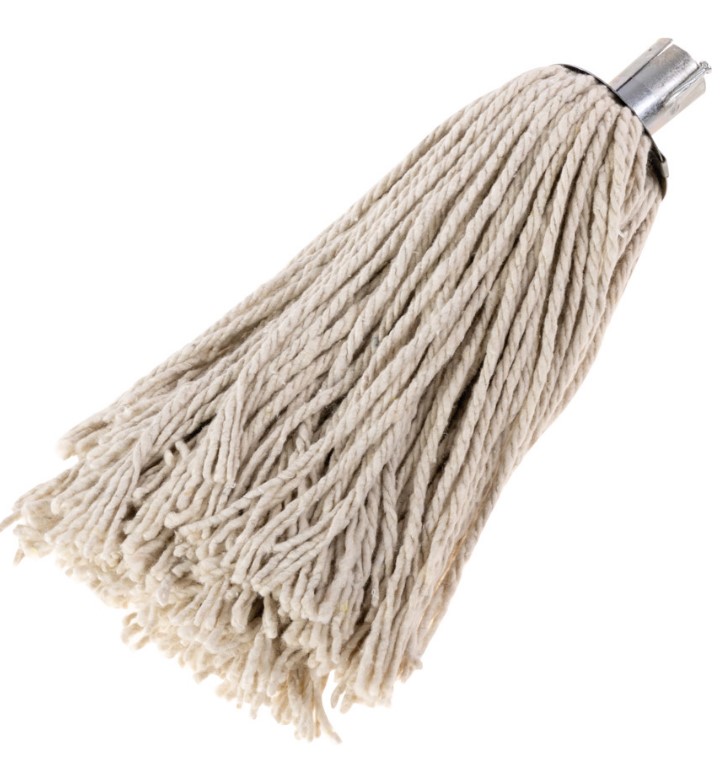 No 12 Twine Yarn Metal Socket Mop White