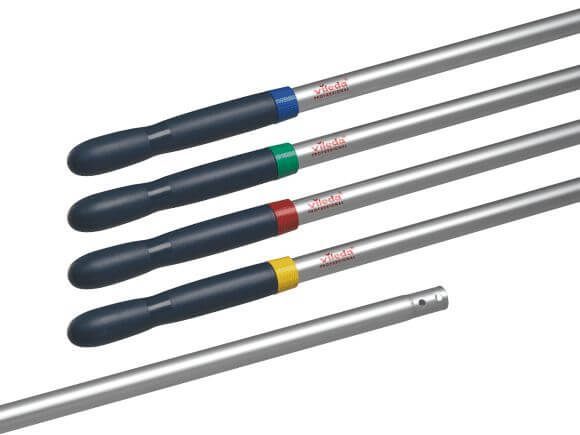 Supermop Handle c/w Coloured Clips