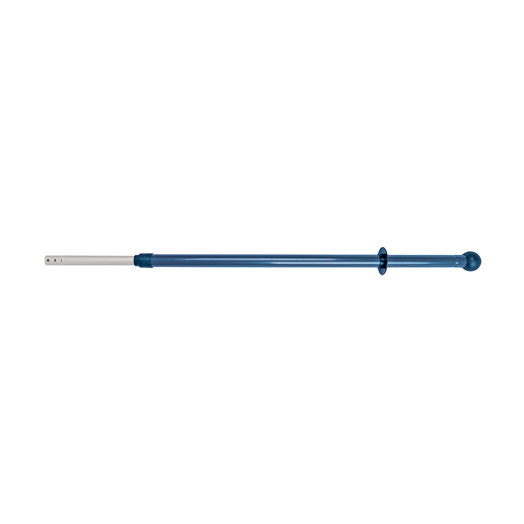 Telescopic Handle Drilled Fitting Blue