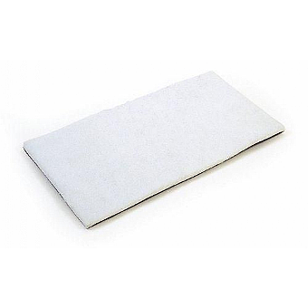 Polish Applicator Pad Synthetic White