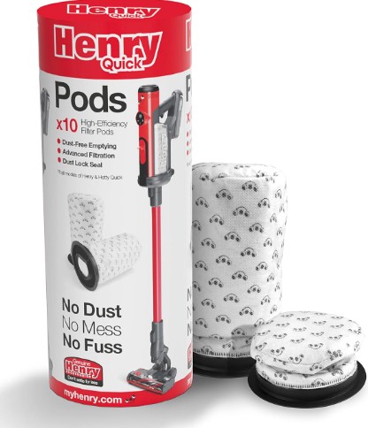 Henry Quick Stick Filter Pods