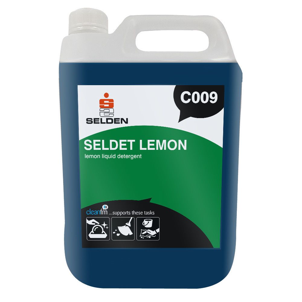 Seldet Lemon Concentrated Liquid Detergent