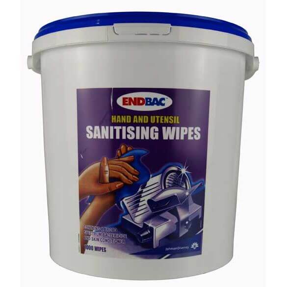 Endbac Probe & Utensil Sanitising Wipes