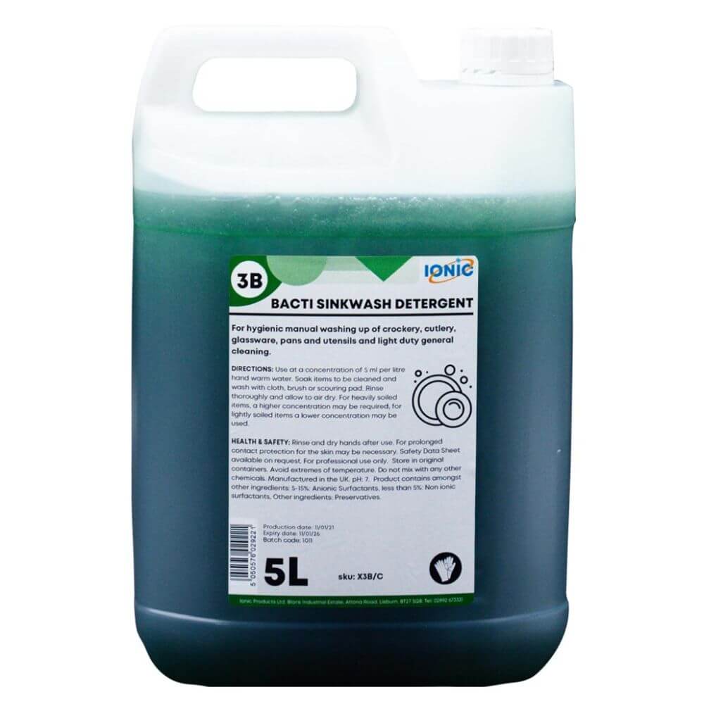 3B Manual Dishwash Det Bacti