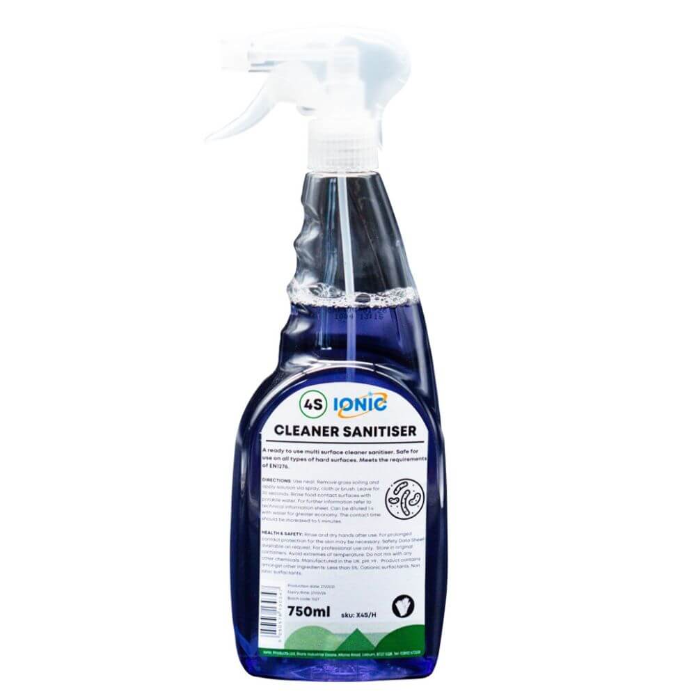 4S Bactericidal Cleaner 6x750ml