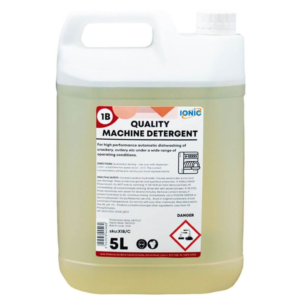 1B Quality Machine Dish Wash Det